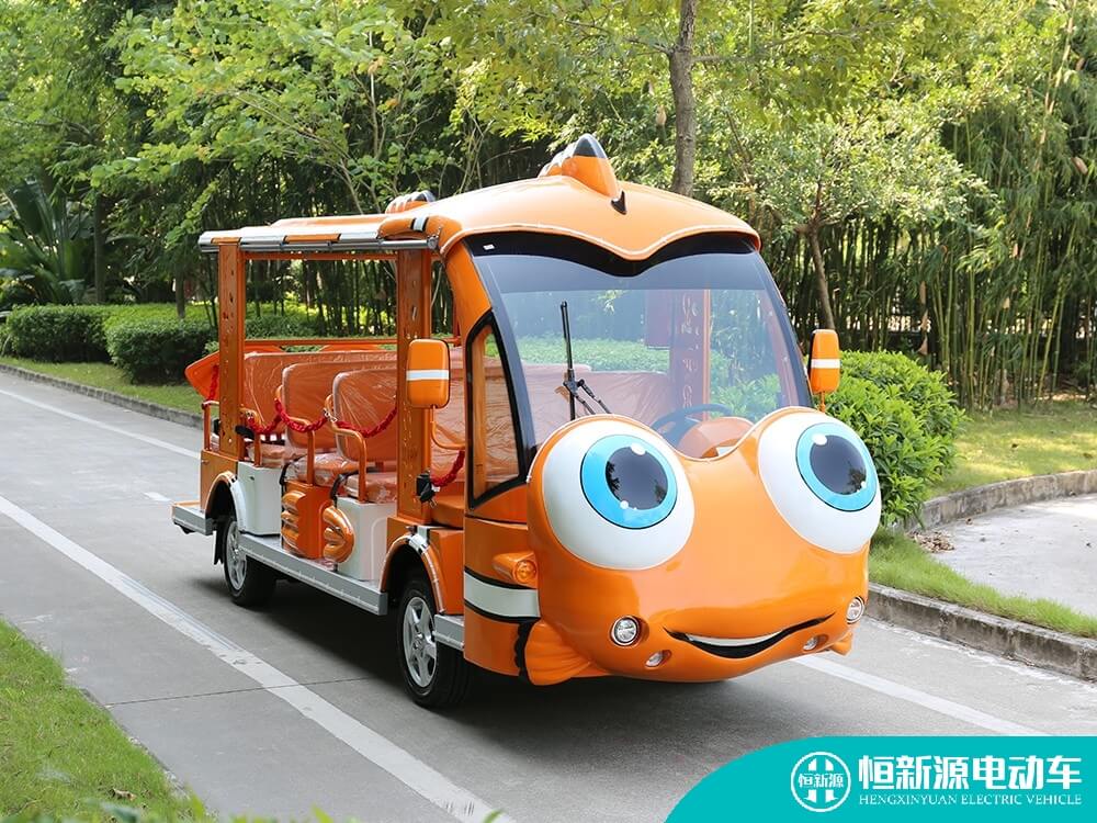 重慶14座電動(dòng)觀光車HXY-14F-5E圖片